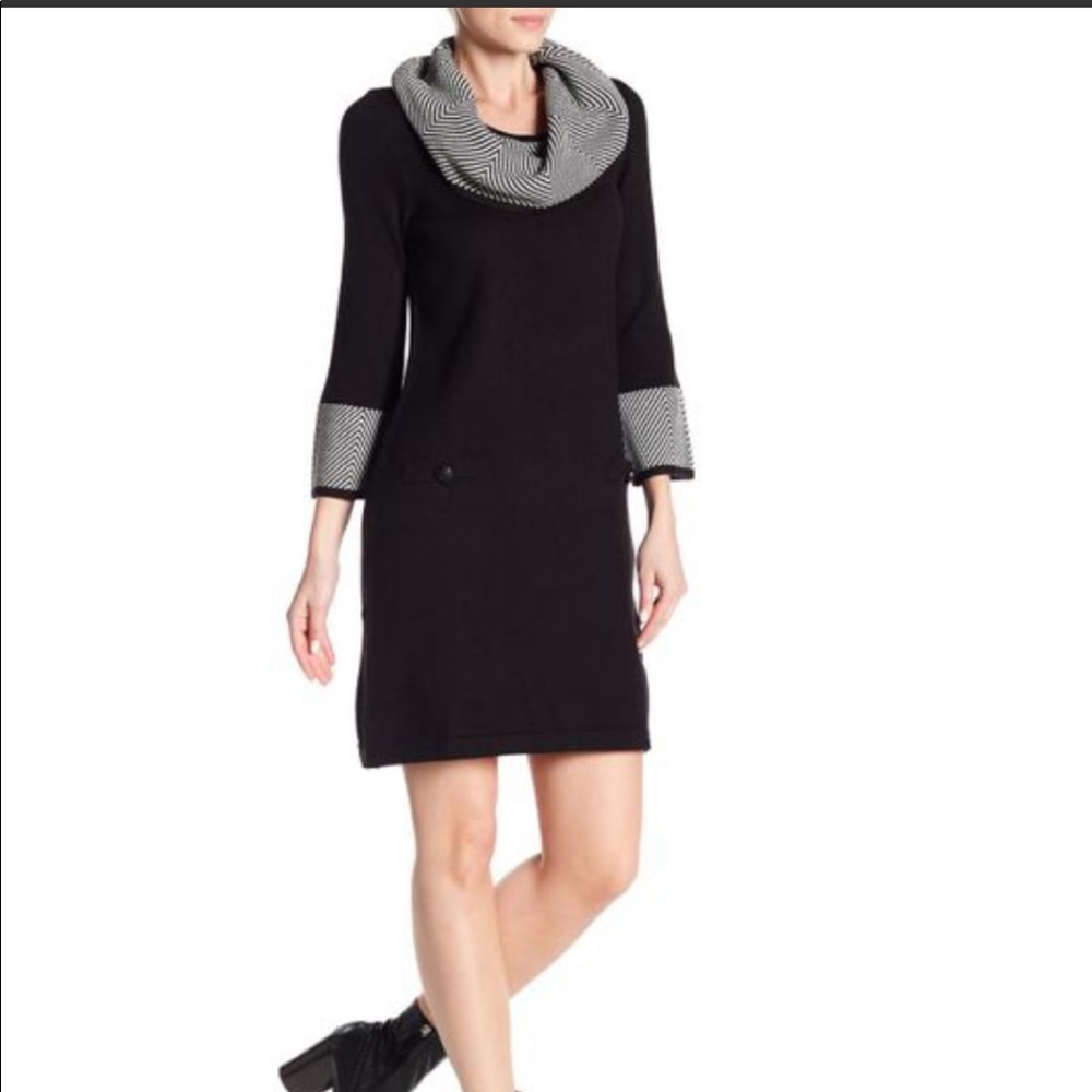 Like new Eliza J cowl neck dress